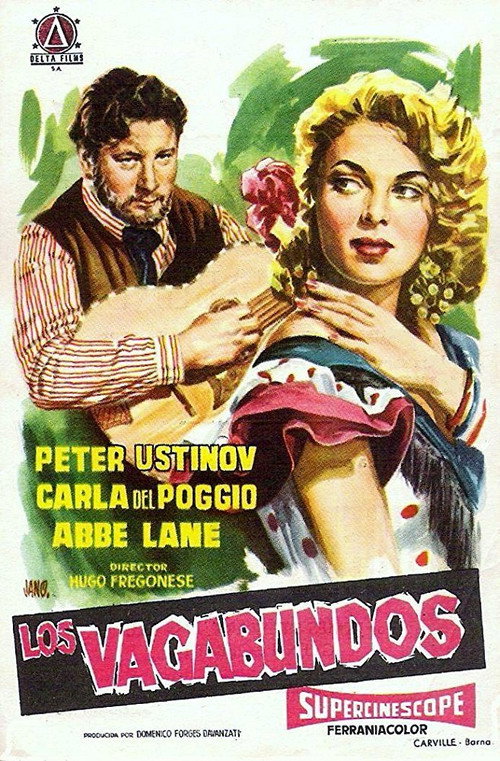 Movie poster for The Wanderers (1956)