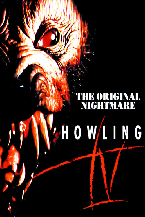 Movie poster for Howling IV: The Original Nightmare (1988)