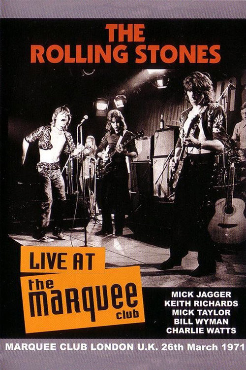 Movie poster for The Rolling Stones: The Marquee Club 1971 (1971)
