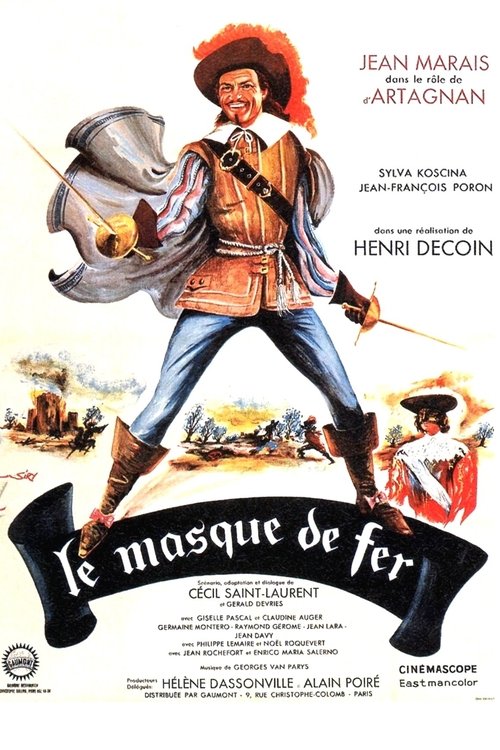 Movie poster for The Iron Mask (1962)