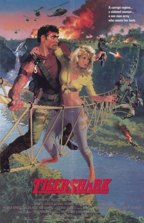 Movie poster for Tigershark (1987)