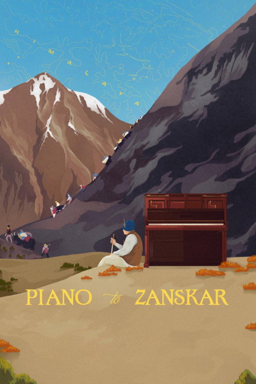 Movie poster for Piano to Zanskar (2019)