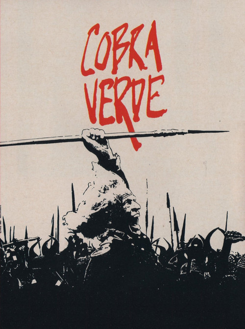 Movie poster for Cobra Verde (1987)