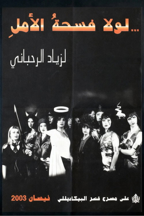 Movie poster for If it weren't for the space of hope (1995)