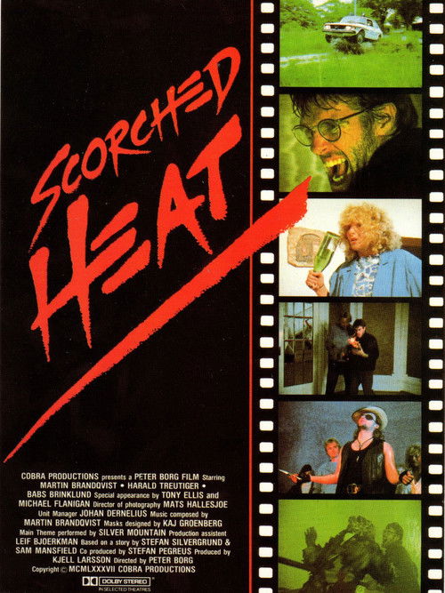 Movie poster for Scorched Heat (1987)
