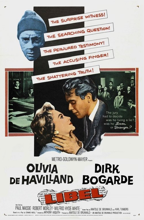 Movie poster for Libel (1959)