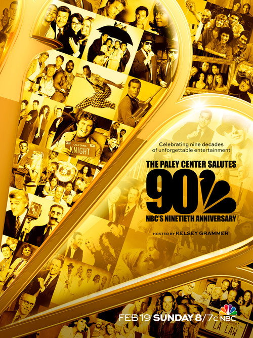 Movie poster for The Paley Center Salutes NBC's 90th Anniversary (2017)