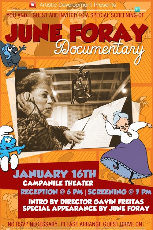 Movie poster for The One and Only June Foray (2013)