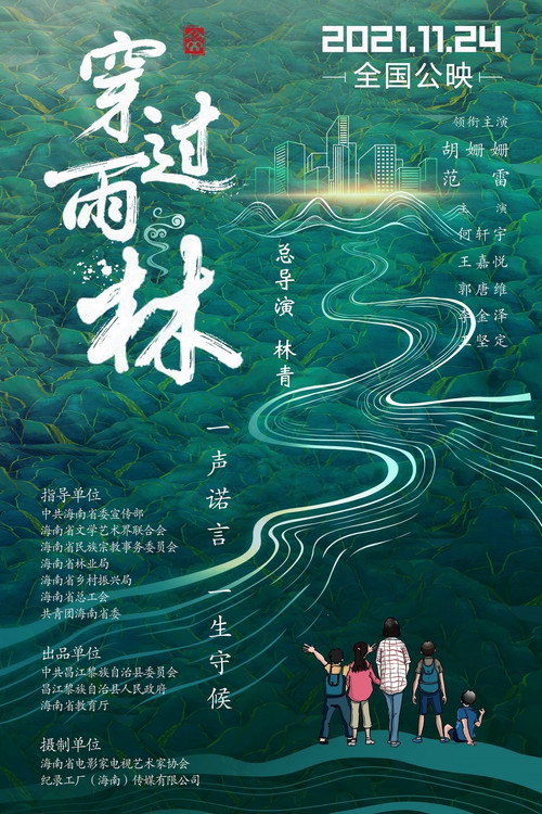Movie poster for Through The Rainforest (2021)