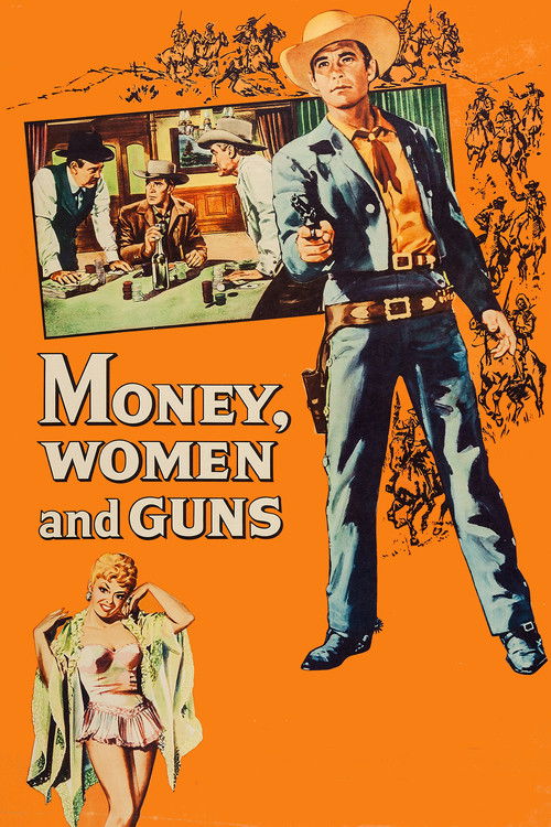 Movie poster for Money, Women and Guns (1958)