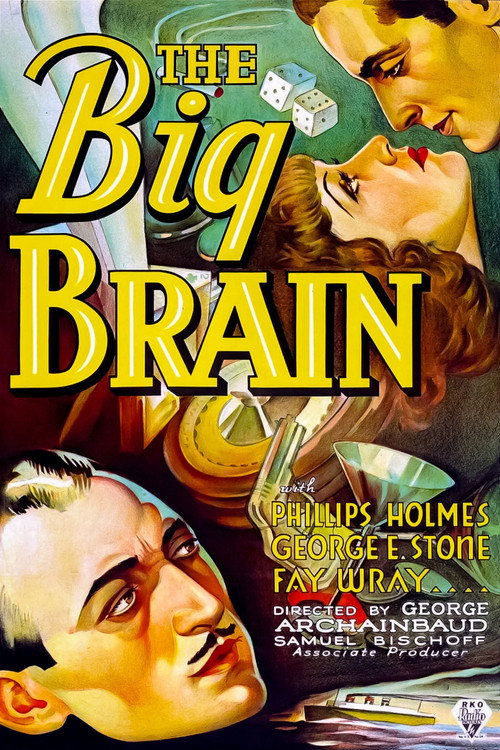 Movie poster for The Big Brain (1933)