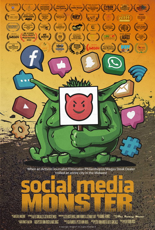 Movie poster for Social Media Monster (2022)