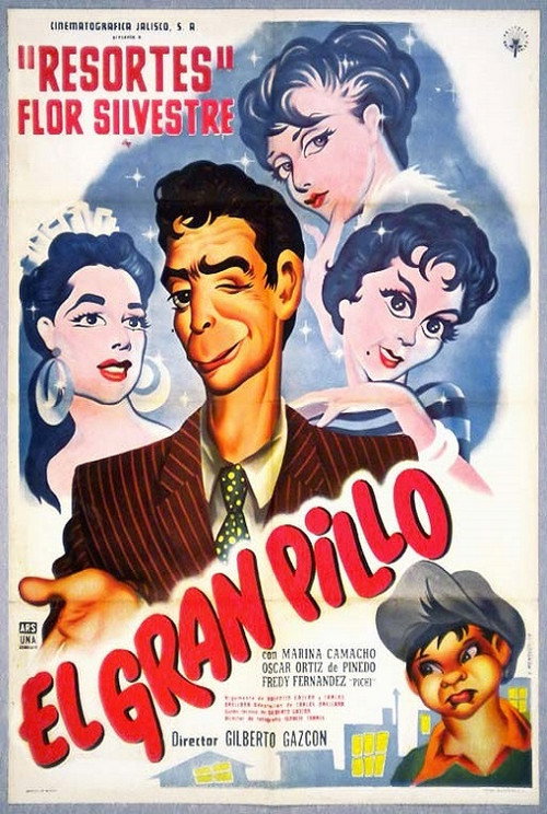Movie poster for El gran pillo (1960)