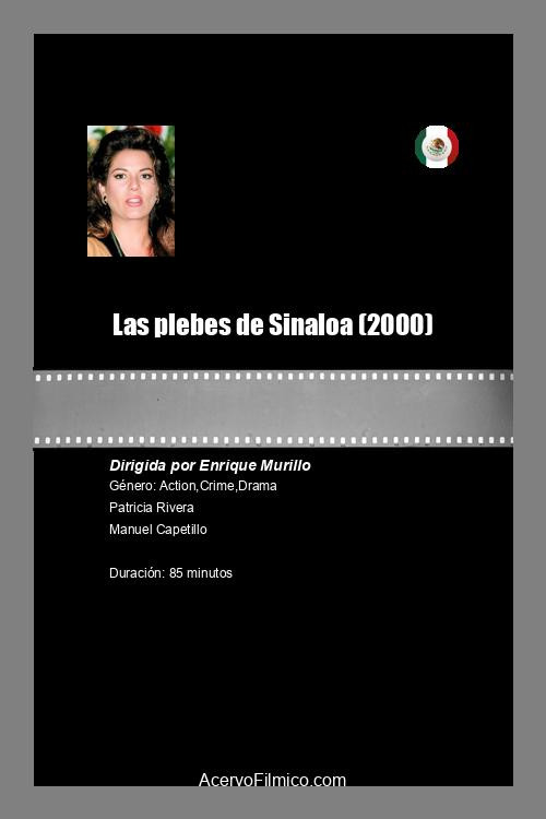Movie poster for Las plebes de Sinaloa (2000)