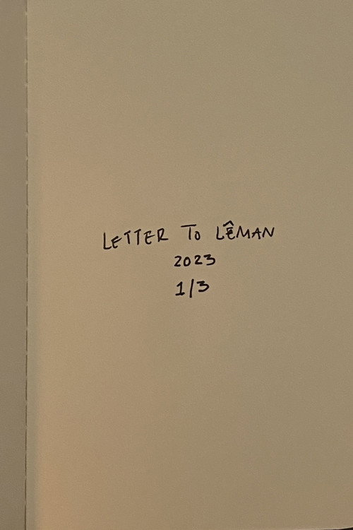 Movie poster for Letter to L.Y