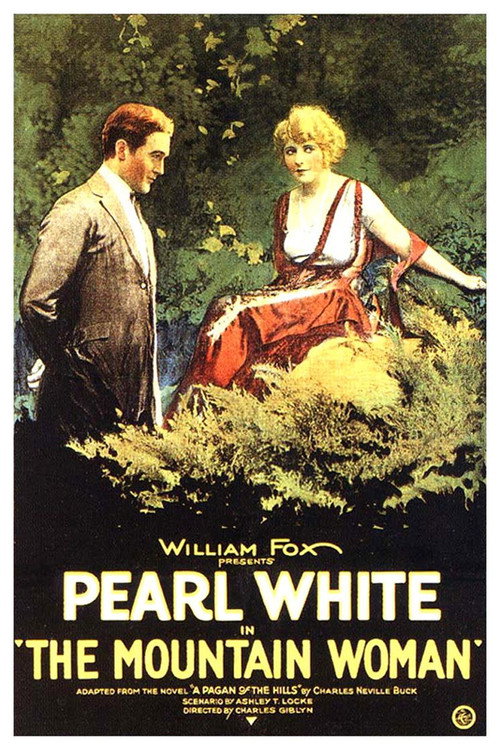 Movie poster for The Mountain Woman (1921)