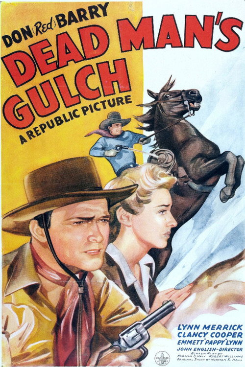 Movie poster for Dead Man's Gulch (1943)