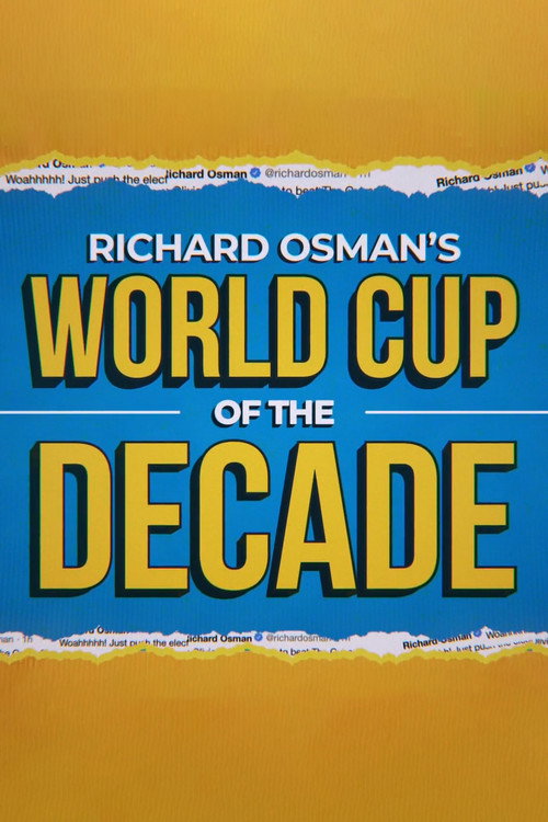 Movie poster for Richard Osman's World Cup of the Decade (2019)
