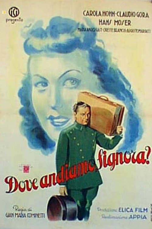 Movie poster for Dove andiamo, signora? (1942)