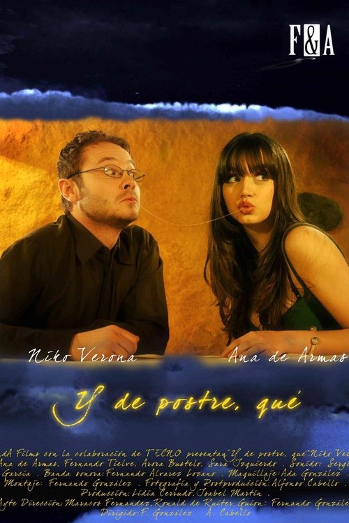 Movie poster for And for Dessert? (2009)