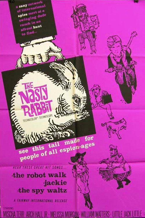 Movie poster for The Nasty Rabbit (1964)