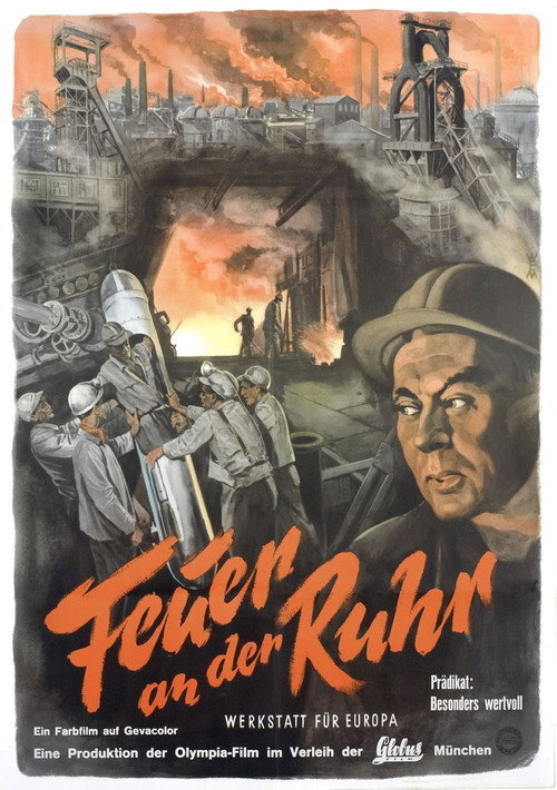 Movie poster for Werkstatt für Europa – Feuer an der Ruhr (1957)