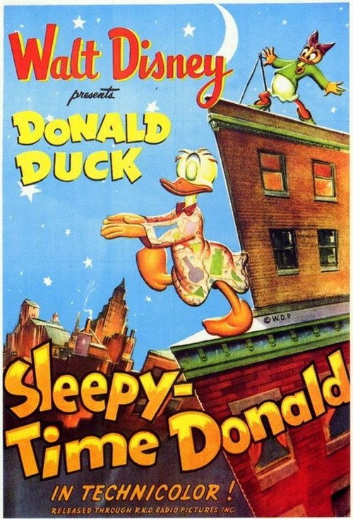 Movie poster for Sleepy Time Donald (1947)