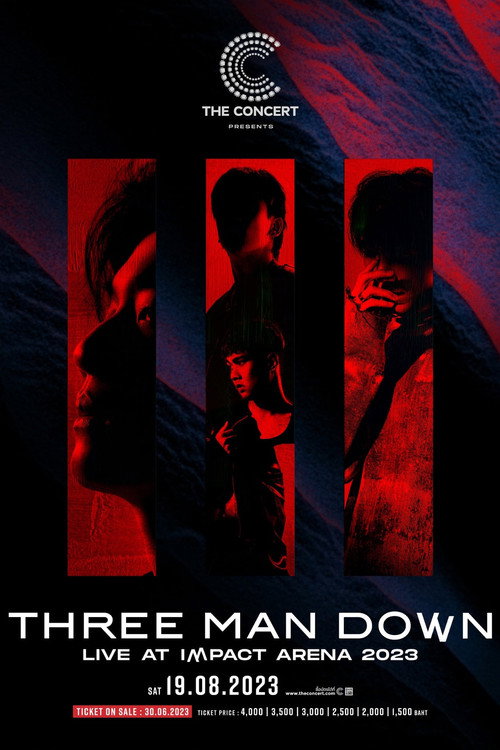 Movie poster for Three Man Down Live At Impact Arena 2023 (2024)