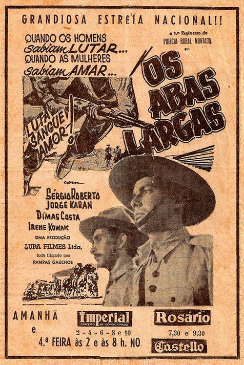 Movie poster for Os Abas Largas (1963)