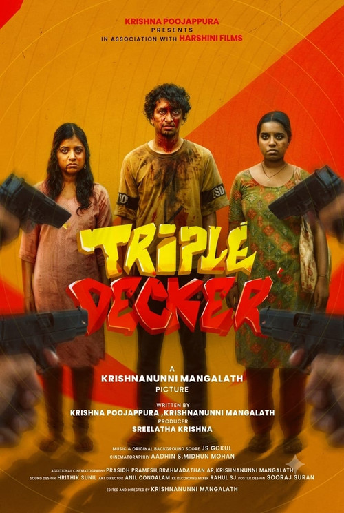 Movie poster for Triple Decker