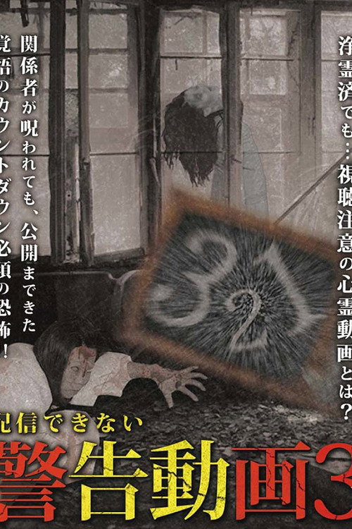 Movie poster for Haishin Dekinai Keikoku Douga 3 (2017)