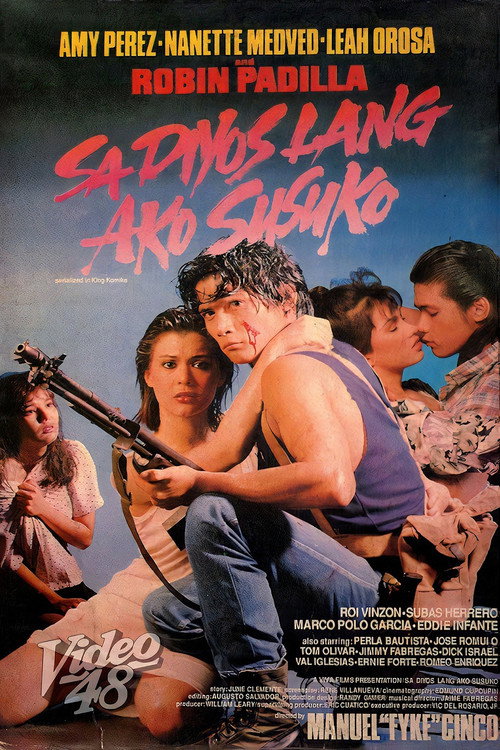 Movie poster for Sa Diyos Lang Ako Susuko (1990)