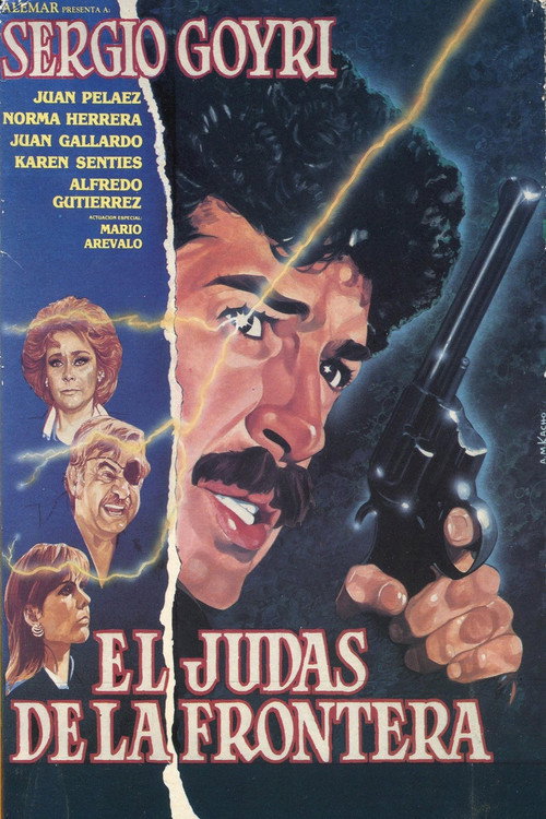 Movie poster for Judas de la frontera (1989)