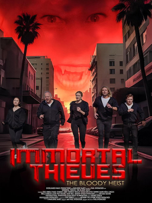 Movie poster for Immortal Thieves: The Bloody Heist (2024)
