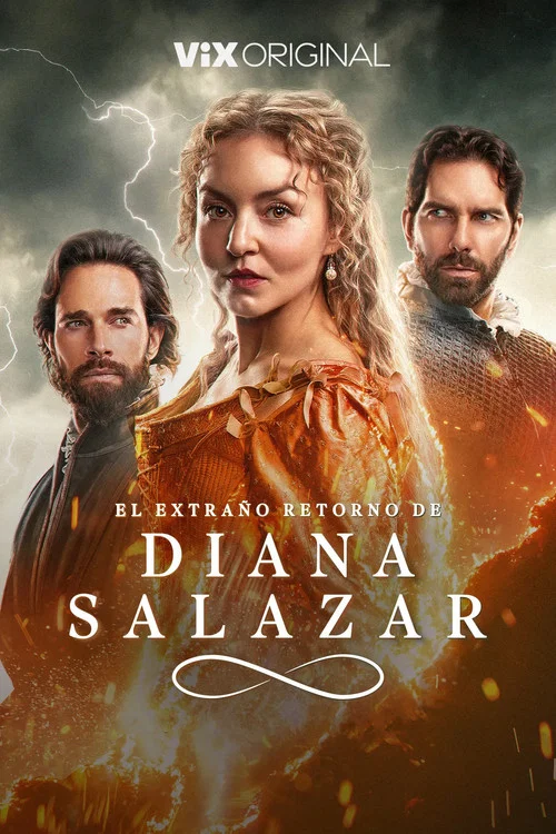 Series poster for El extraño retorno de Diana Salazar (2024)