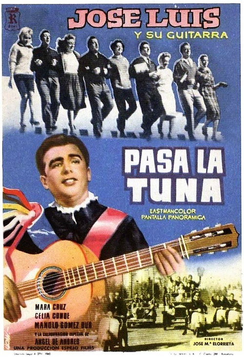 Movie poster for Pasa la tuna (1960)