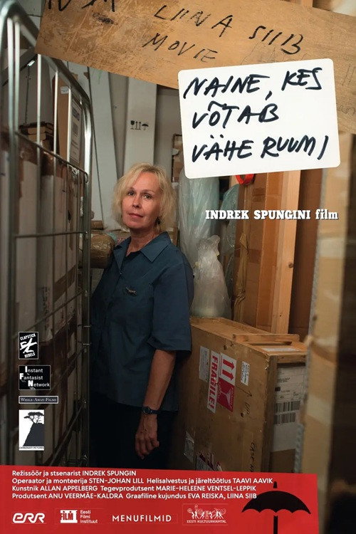 Movie poster for The Woman Who Takes Up Little Space (2025)