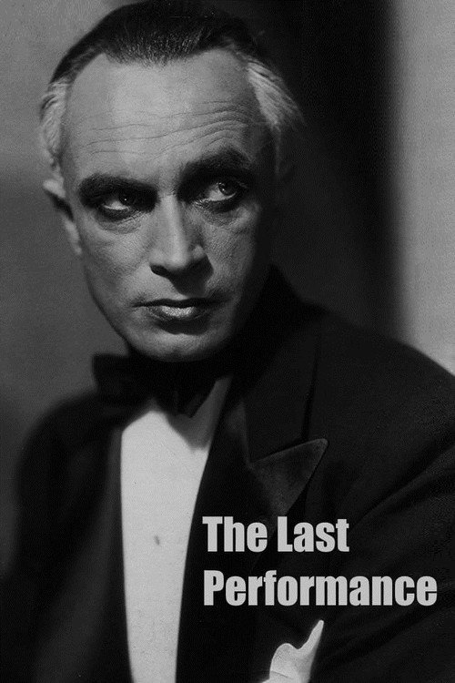 Movie poster for The Last Performance (1929)