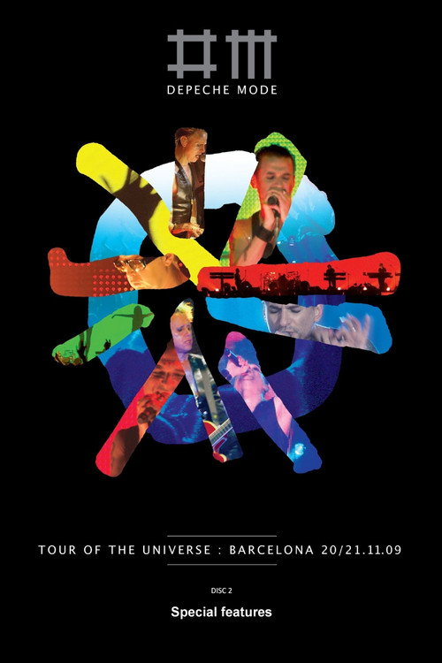 Movie poster for Depeche Mode: Tour of the Universe: Barcelona - Special features (2010)