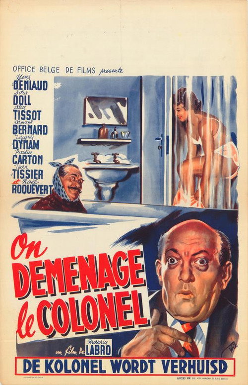 Movie poster for We're Moving the Colonel (1955)