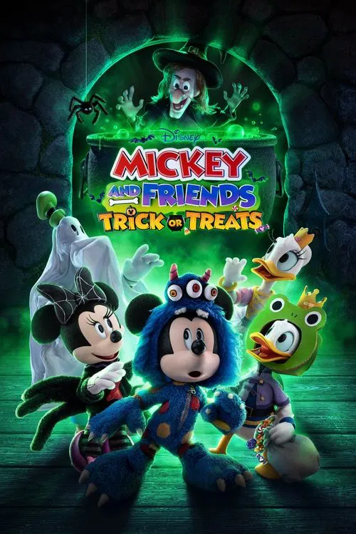 Movie poster for Mickey and Friends: Trick or Treats (2023)