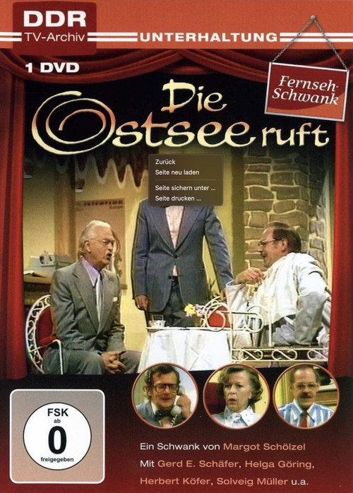 Movie poster for Die Ostsee ruft (1974)