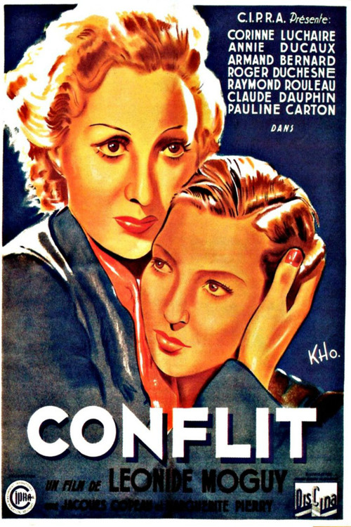 Movie poster for Conflit (1938)