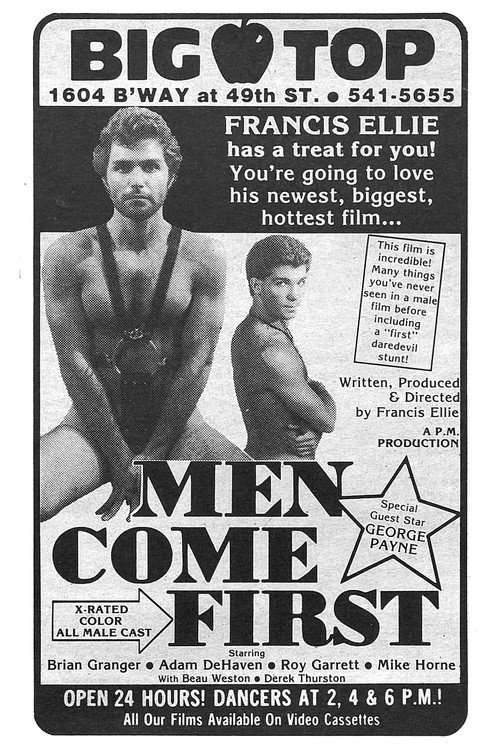 Movie poster for Men Come First (1980)