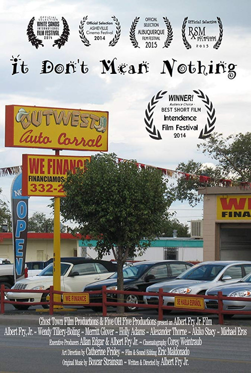 Movie poster for It Don't Mean Nothing (2014)