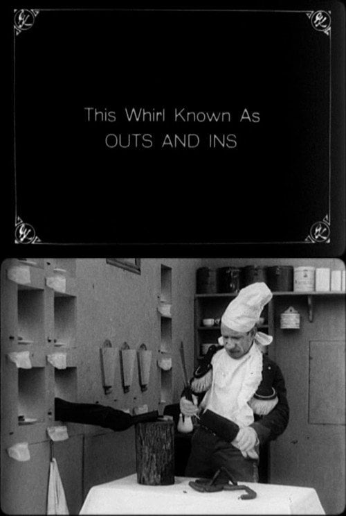 Movie poster for Outs and Ins (1916)