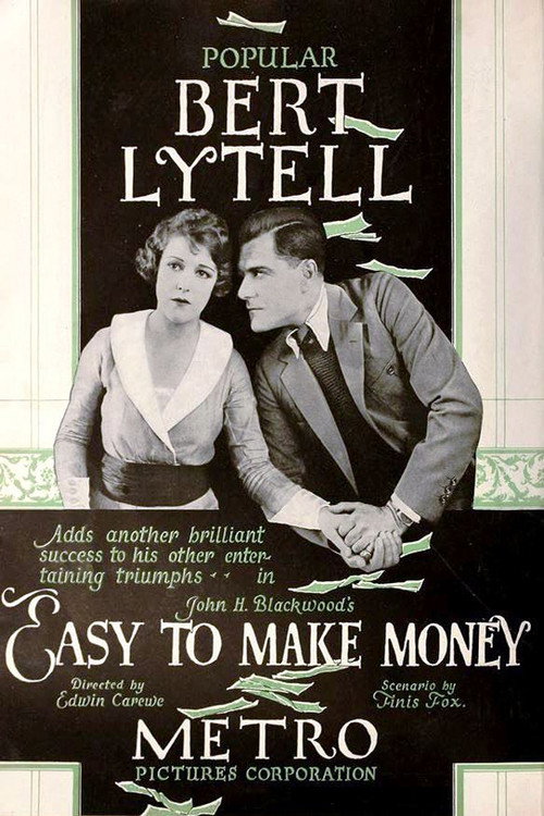 Movie poster for Easy to Make Money (1919)