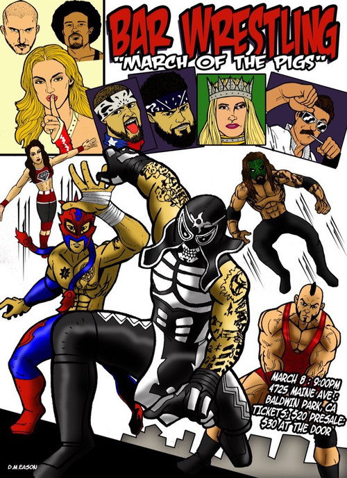 Movie poster for Bar Wrestling 10: March Of The Pigs (2018)