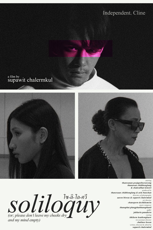 Movie poster for soliloquy (or; please don't leave my cheeks dry and my mind empty) (2024)