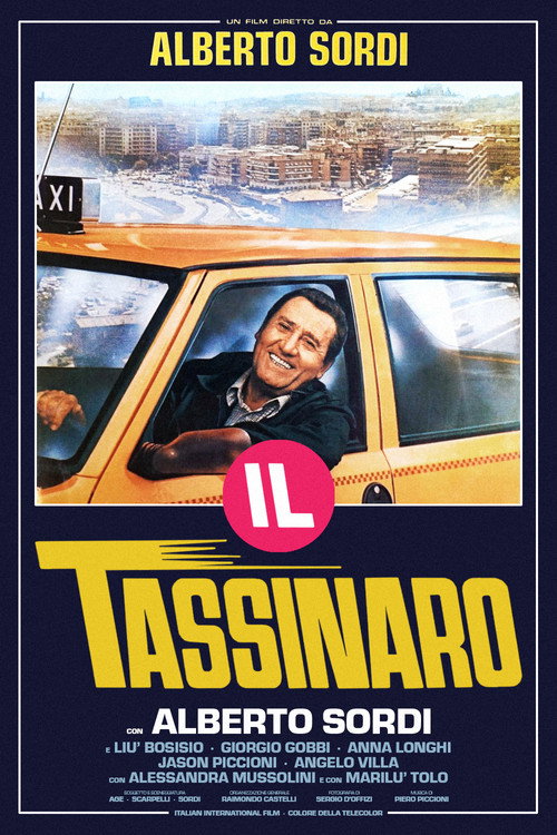 Movie poster for Il tassinaro (1983)